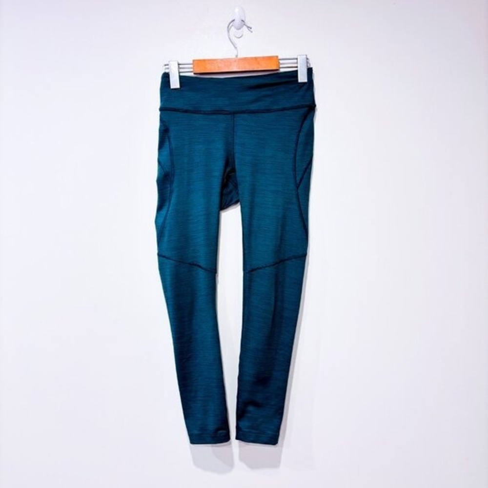 OUTDOOR VOICES Forest Green TechSweat Low Rise Full Length Leggings Small